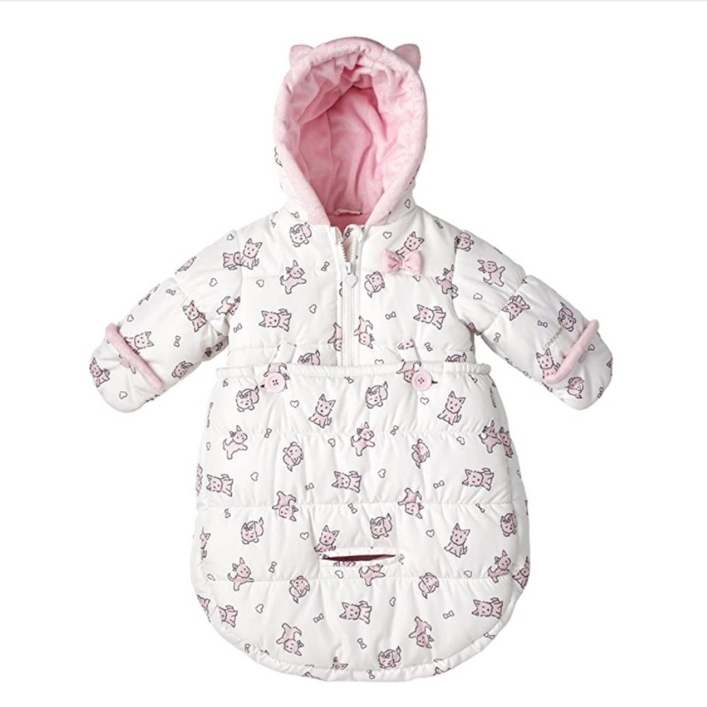 EUC London Fog Baby Snowsuit 0/6 M